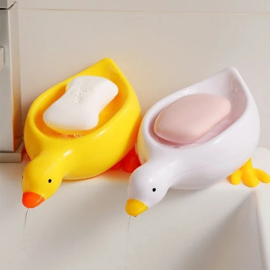 Pack of 3 Cute Duck Soap Dish