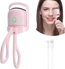 LONG LASTING RECHARGEABLE ELECTRIC EYELASH CURLER TOOL BEAUTY ELECTRIC EYELASHES CURLING DEVICE FAST CHARGING USB RECHARGEABLE HEATED EYELASHES CURLER