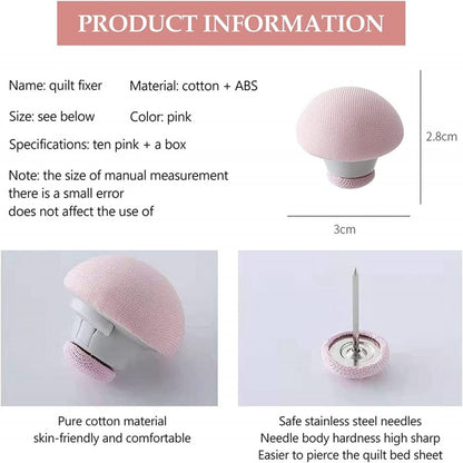 Quilt Fixing Clips Duvet Cover Fixing Pin For Bedding