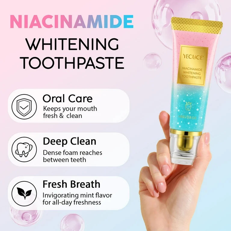 Niacinamide Whitening Toothpaste -  For Healthier & Whiter Teeth