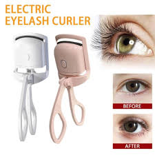 LONG LASTING RECHARGEABLE ELECTRIC EYELASH CURLER TOOL BEAUTY ELECTRIC EYELASHES CURLING DEVICE FAST CHARGING USB RECHARGEABLE HEATED EYELASHES CURLER