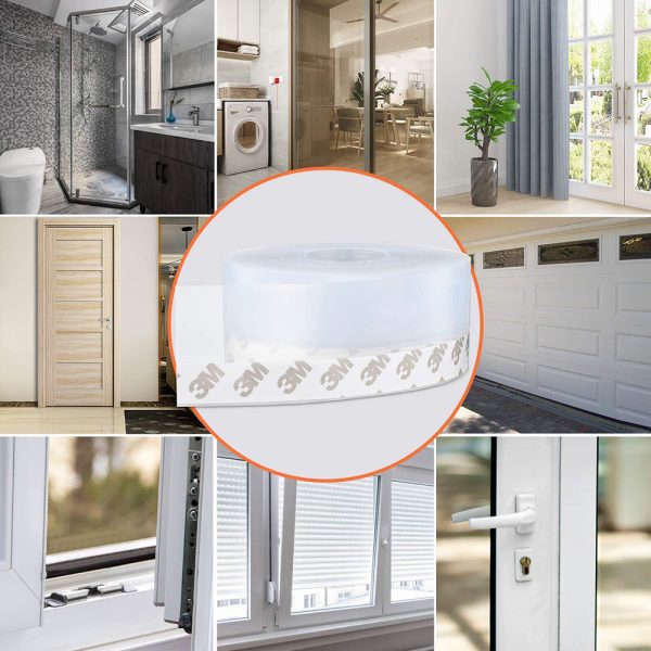Sealing Strip Mosquito And Mouse Kitchen Stopper, Wind Dust Blocker, Water Proof, Sealer Stopper Gap Blocker Adhesive Tape Sealing Strip