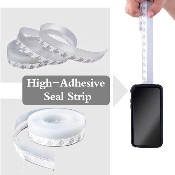 Sealing Strip Mosquito And Mouse Kitchen Stopper, Wind Dust Blocker, Water Proof, Sealer Stopper Gap Blocker Adhesive Tape Sealing Strip
